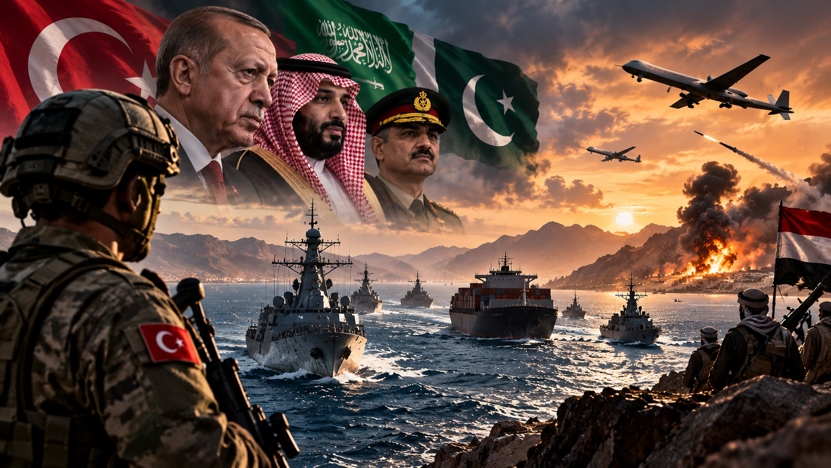 Kızıldeniz’de Gerilimli Güç Gösterisi